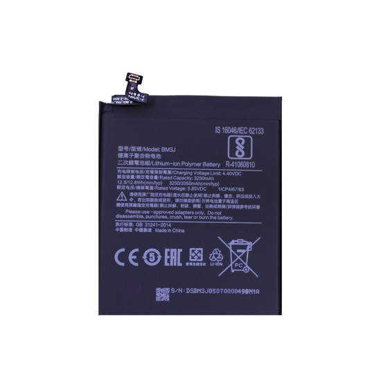 Battery BM3J for Xiaomi Mi 8 Lite/Mi 8 3350mAh Battery BM3J for Xiaomi Mi 8 Lite/Mi 8 3350mAh